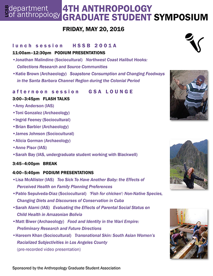 4th Anthropology Graduate Student Symposium Event Image